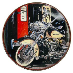 Franklin Mint Harley Davidson Heritage Softail Classic Collector Plate u Decorat